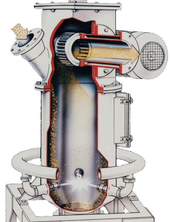 Alpine AFG Fluidized Bed Opposed Jet Mill - Hosokawa Micron Powder Systems